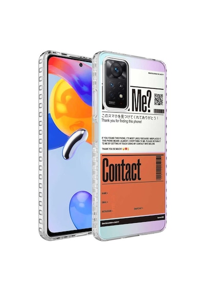 Redmi Note 11 Pro 5G Kilif Airbag Kenarli Renkli Desenli Elegans 562695468