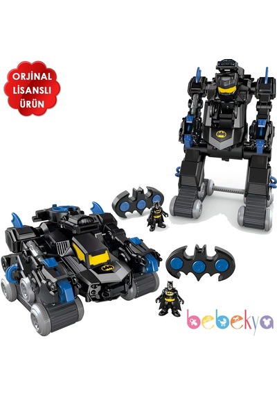 Imaginext Dc Super Friends Uzaktan Kumandalı Tanka Dönüşen Bat Bo