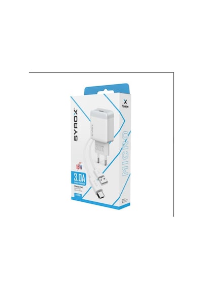 18w 3.0 A Mikro Usb Hızlı Duvar Şarjı Baslık + Kablo