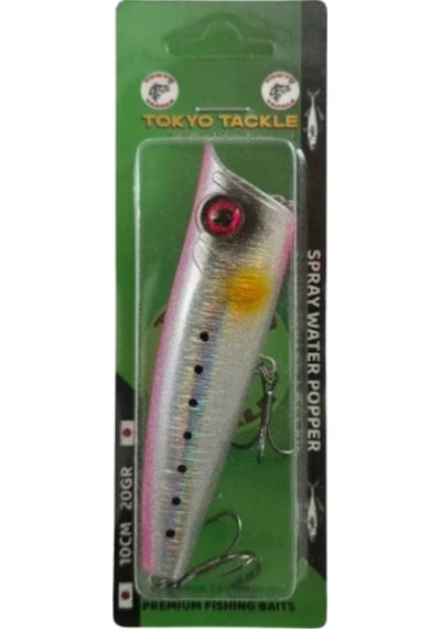 Spray Water Popper Su Üstü Püskürtmeli Popper Yem 10cm 20gr P19s218