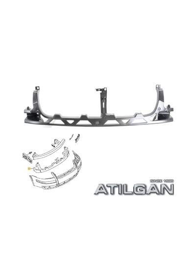 3b0807469c Ön Tampon Orta Braketi Passat 2001-2005