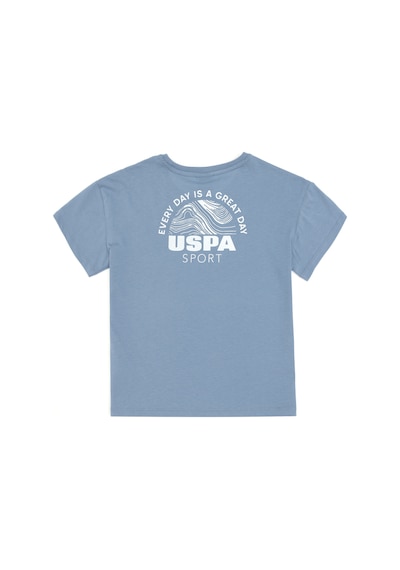 U.S. Polo Assn. Erkek Çocuk İndigo Bisiklet Yaka Tişört 50281808-VR028 U.S. Polo Assn. Erkek Çocuk İndigo Bisiklet Yaka Tişört 50281808-VR028