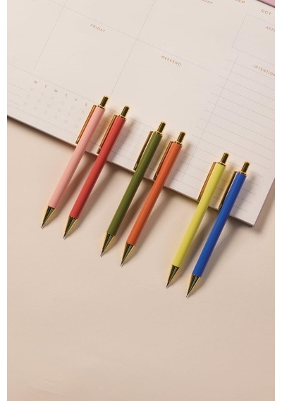 Designworks Ink Rosewood And Blush İkili Mekanik Uçlu Kalem Seti Çok Renkli