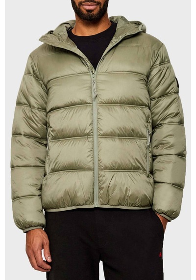 Tommy Jeans Erkek Mont Dm0dm22044 M1l Yeşil Yeşil