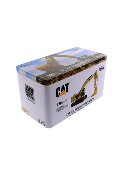 Yeni Logo 1/50 Caterpillar 323 Hydraulic Excavator Next Generation