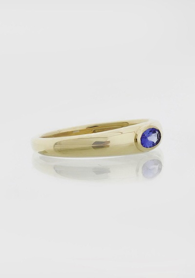 Tanzanite Tektaş Yüzük