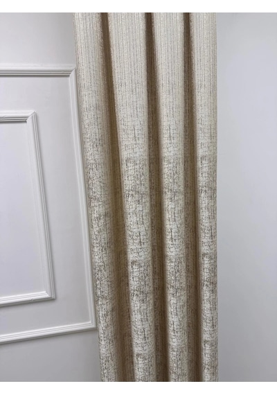Nivemeshome Seyhan V-102 Vizon 1/3 Sık Pileli Fon Perde Apm Vizon