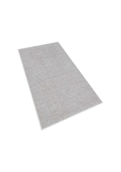 Divan Şönil Pamuklu Tek Renk Desensiz Kilim Halı Hr-5841 Açık Gri