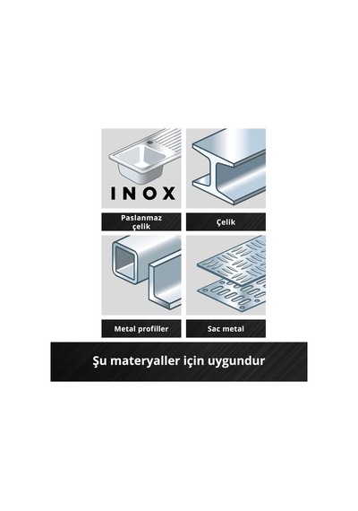 Tr 5 Parça İnce Metal Kesme Diski, Ø 115 X 1 Mm 49711521