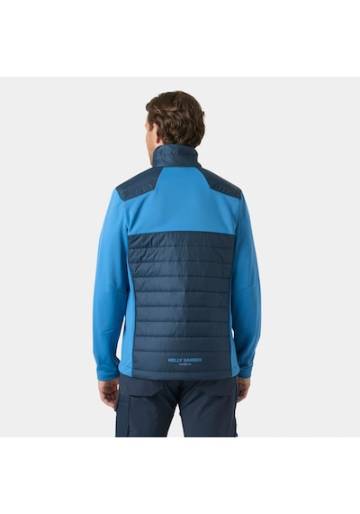 Oxford Hybrid Insulated Jacket - Navy/stone - M 595 Lacı Vert / Taş M Lacivert-taş