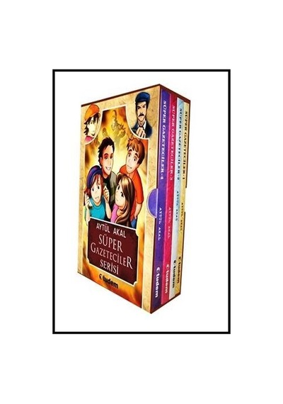 Tudem Yayınları Süper Gazeteciler 4 Kitap Aytül Akal