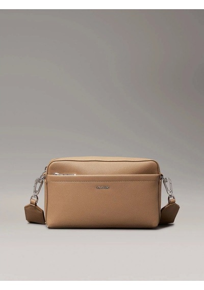 Ck Must Conv Camera Bag Cavıar Bej