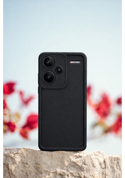 Mi Redmi Note 13 Pro Plus Uyumlu Kamera Çıkıntılı Mat Silikon Telefon Kılıfı Resimdeki