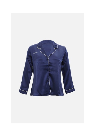 Pierre Cardin Kadın Biyeli Saten Pijama Takımı 001