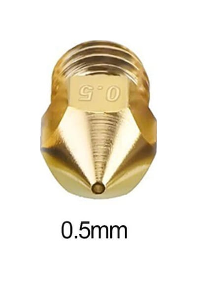 Koodmax 3d Yazıcı Printer Mk8 Extruder 1.75mm/ 0.5mm Baskı Kafası Nozzle
