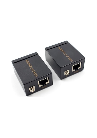 Vga Extender Adaptörsüz Cat5 Cat 6 Ile 60 Metre Vga Uzatma