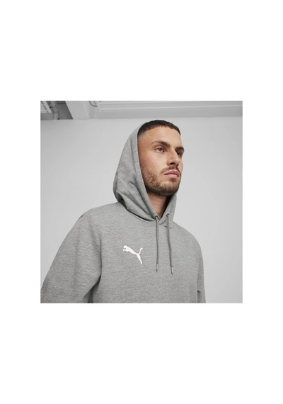 Puma Hoodies, Regular, Longsleeve, Collar, Regular, Plain Gray