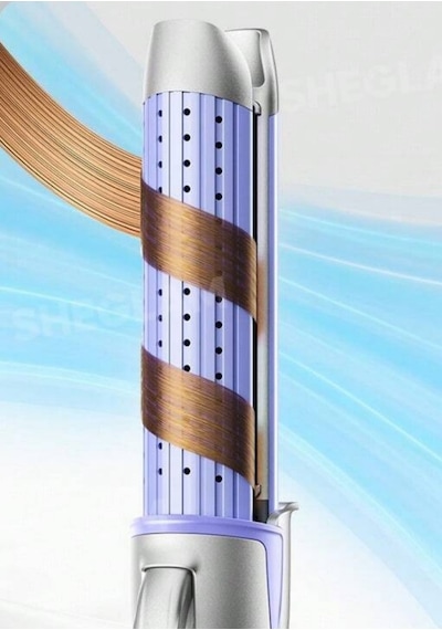 Sheglam Cool Lock Airflow Şekillendirici 3 Ü 1 Arada, Soğuk Hava Teknolojili Gri