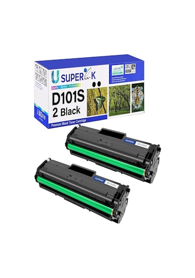 2 Adet Samsung Uyumlu Mlt-d101s Scx-3405w Ml-2165w Scx-3405fw Ml-2161 Ml-2166w Ml-2160 Ml-2165 Aura Toner