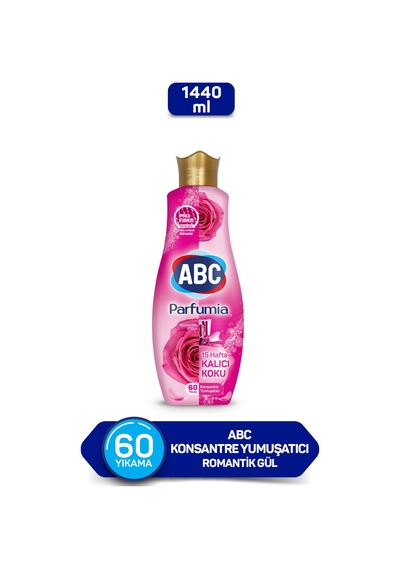 Konsantre Yumuşat. Romantik Gül 1440 Ml Diğer