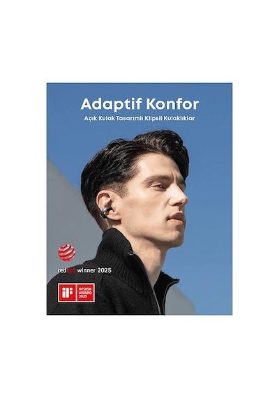 Anker Soundcore Aeroclip Bluetooth 5.4 Kulak İçi Kulaklık