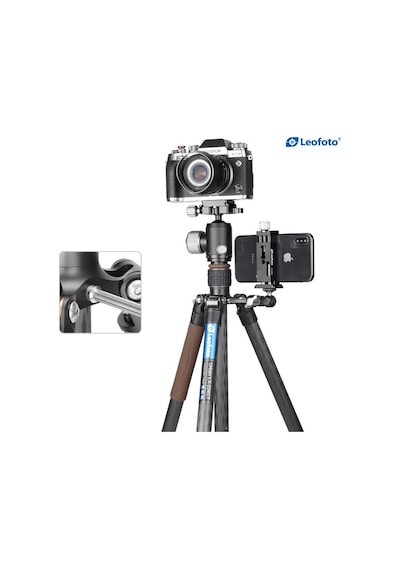 Lx-224ct+xb-32q Profesyonel Karbon Fiber Tripod Kit