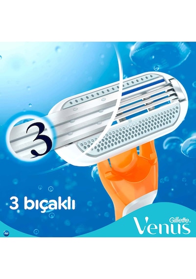 Gillette Venus Riviera Kullan At Kadın Tıraş Bıçağı  2'li