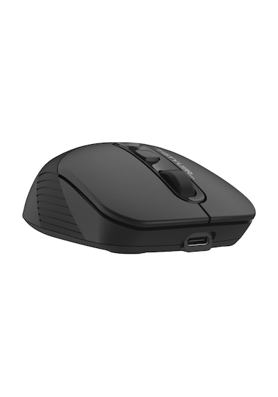 A4 Tech Fg10cs Aır2, Grey, Sılent, Fstyler, 2,4ghz Kablosuz, Usb-c Den Şarj Edilebilir, Optik Mouse, 10-15metre, 4 Buton, Nano Alıcı Sc-400