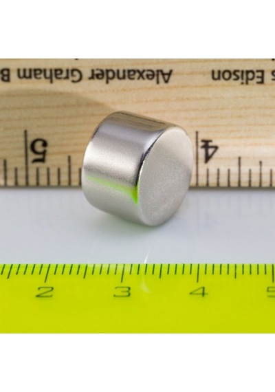 2 Adet 15x10 Mm Yuvarlak Neodyum Mıknatıs , Çok Güçlü Magnet, Çap: 15 Mm X Boy: 10 Mm