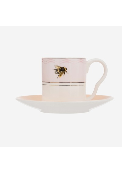 Pembe Porselen Kahve Fincan Seti 60 Ml