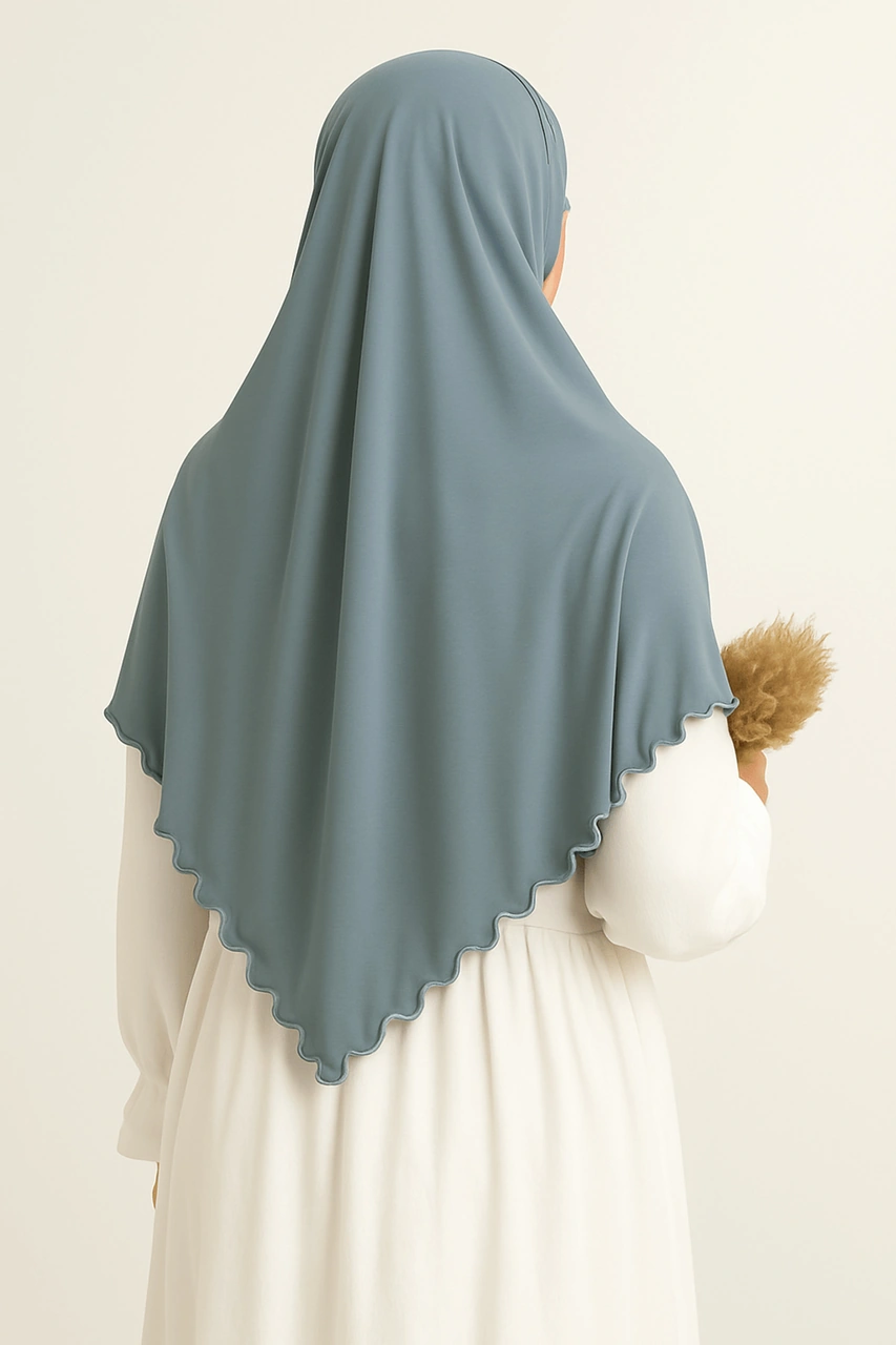 Mim Eşarp Enba Premium Jersey Sandy Şal - 75x190 Cm Açık Gri