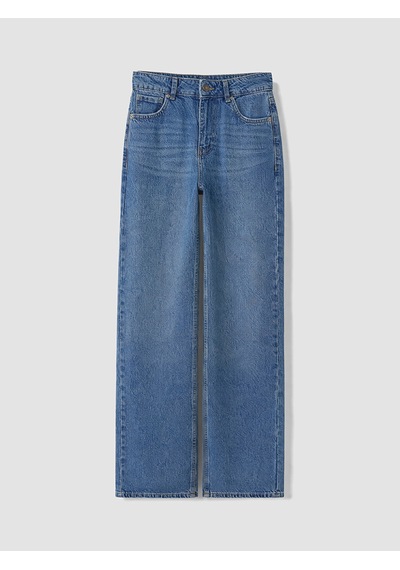 Lcw Jeans İndigo Straight Fit Kadın Jean Pantolon
