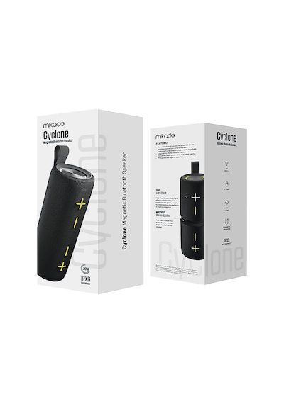 Mikado MD-51BT Cyclone 20W 1800MAH TF-AUX-TWS-IPX6 Mıknatıslı Bluetooth Hoparlör