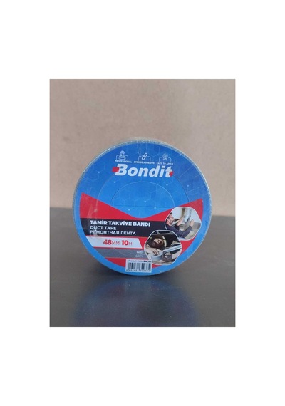 48 Mm X 10 Mt Gri Tamir Takviye Bant İzolasyon Bandı Su Geçirmez Sızdırmazlık Duct Tape Bandı