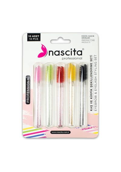 Nascita Simli Maskara Fırça Seti 10'lu Naseyefr0005