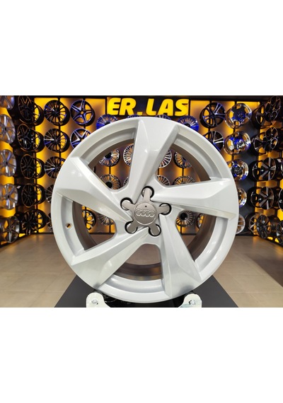 4 Adet Audi  7 18 5 112 Et43 66.5 Sılver Jant Revize Edilmiş Takım
