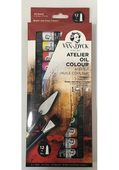 Van Dyck Yağlı Boya Seti 12 ML 12 Renk