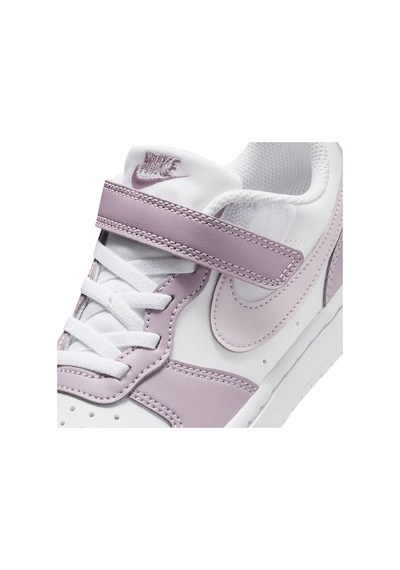 Nike Court Borough Low Recraft Ps Beyaz & Mor Çocuk Sneaker & Günlük Spor Ayakkabı