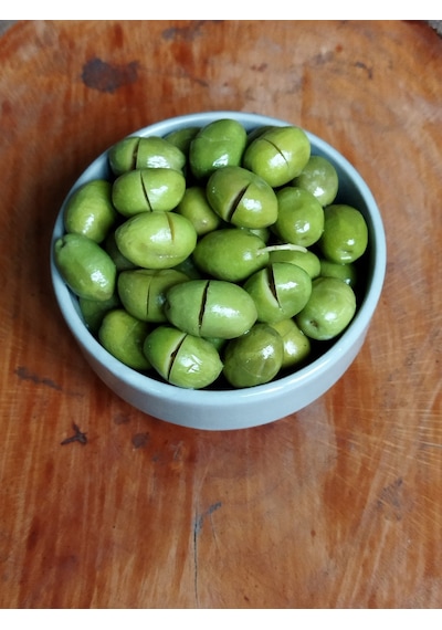 Etik Yerli Ürünler Gemlik Cinsi Kırma Tatlanmış Zeytin 2 x 5 KG