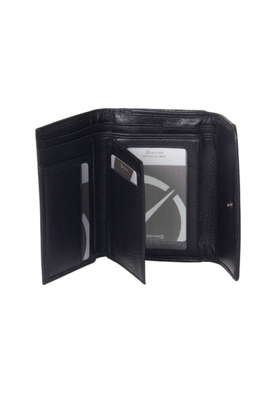Mft Leather Hakiki Deri Cüzdan Grande 2628 Siyah