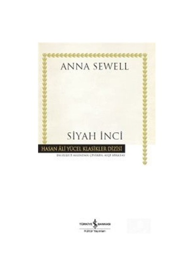 Mercankitap Siyah Inci Karton Kapak / Anna Sewell