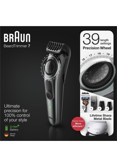 Braun BT7240 Autosense Islak Kuru Sakal Kesme Makinesi