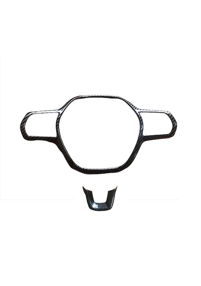 Honda - Cıvıc Fe1 2022+ Uyumlu Dıreksıyon Kaplama 2 Parça- Karbon