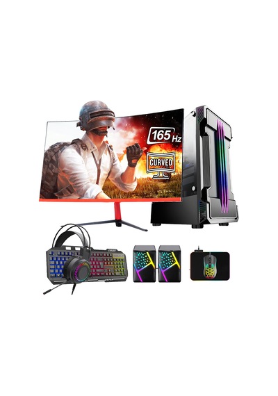 Ramtech Current V150 i5-12400F 32 GB 960 GB SSD 8 GB RTX3050 23.6" Dos Masaüstü Oyuncu Bilgisayarı