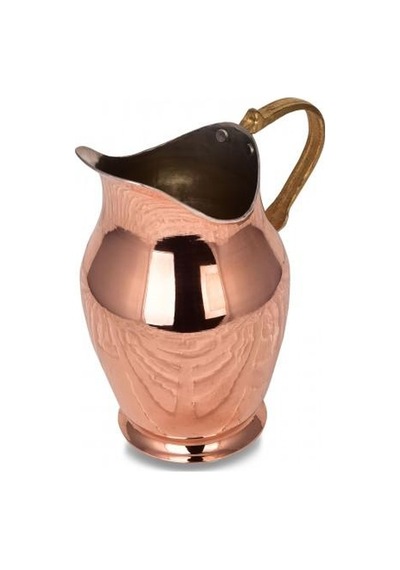 Turna Bakır Antalya Sürahi 1 No Düz Kırmızı Turna7250-1