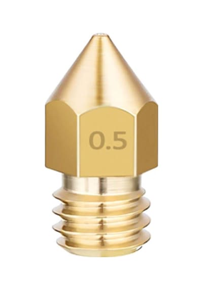 Koodmax 3d Yazıcı Printer Mk8 Extruder 1.75mm/ 0.5mm Baskı Kafası Nozzle