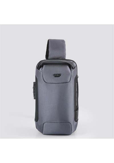 Ççs 51463 Tek Omuz Askılı Sırt Ve Göğüs Çantası Gri