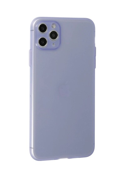 Apple İphone 11 Pro Max Kılıf Puma Silikon - Mor 0.2M-Çok Renkli