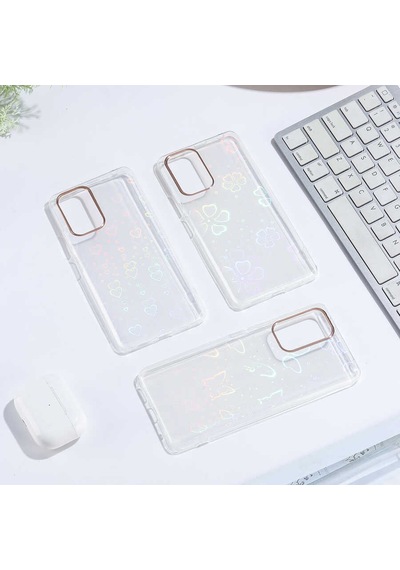 Xiaomi Redmi Note 10 Pro Kılıf Zore Sidney Desenli Sert Kapak Flower No3