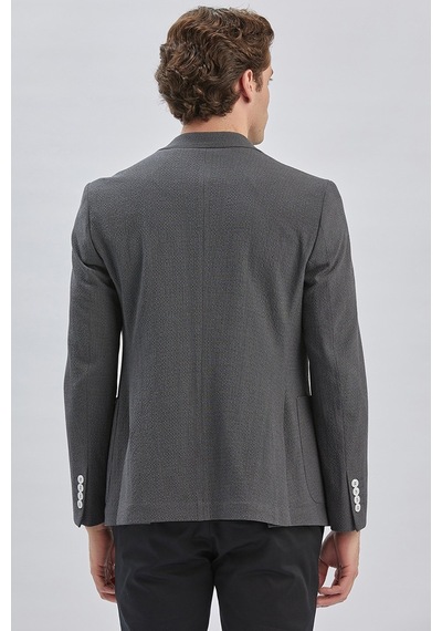 İmza Koyu Antrasit Desenli Kırlangıç Yaka Likralı 6 Drop Slim Fit Dar Kesim Casual Ceket 1002240155-koyu Antrasit Koyu Antrasit İmza Koyu Antrasit Desenli Kırlangıç Yaka Likralı 6 Drop Slim Fit Dar Kesim Casual Ceket 1002240155-koyu Antrasit Koyu Antrasit